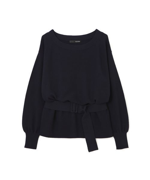 22 OCTOBRE（ヴァンドゥ－オクトーブル）の「◆ウエストマークニットプルオーバー（ニット/セーター・レディース・レッド/ホワイト/ネイビー・2）」の17枚目の写真