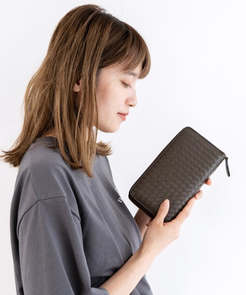 羊革メッシュ長財布（財布）｜VitaFelice（ヴィータフェリーチェ）