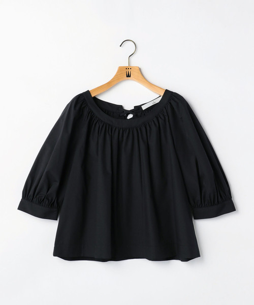 Tiara（ティアラ）の「ゆるネックバックレースアップブラウス（シャツ/ブラウス・レディース・ブラック/ベージュ/ブラウン・FREE）」の15枚目の写真