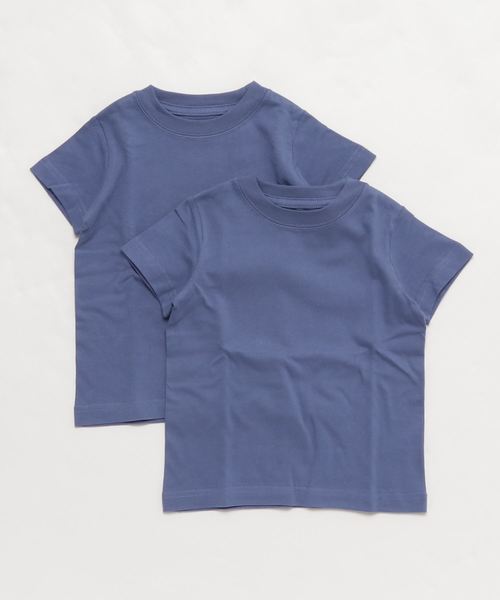 HANES（ヘインズ）の「【Hanes】BEEFY-Tシャツ2P（Tシャツ/カットソー・キッズ・グレー/ブラック/レッド/オフホワイト/ネイビー/カーキ/ブルー・90/100/110/120/140/130）」の14枚目の写真