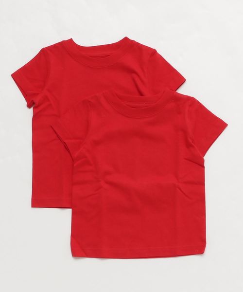 HANES（ヘインズ）の「【Hanes】BEEFY-Tシャツ2P（Tシャツ/カットソー・キッズ・グレー/ブラック/レッド/オフホワイト/ネイビー/カーキ/ブルー・90/100/110/120/140/130）」の15枚目の写真