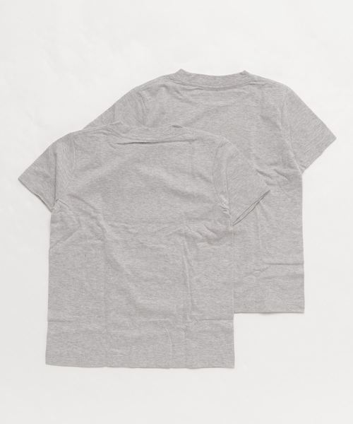 HANES（ヘインズ）の「【Hanes】BEEFY-Tシャツ2P（Tシャツ/カットソー・キッズ・グレー/ブラック/レッド/オフホワイト/ネイビー/カーキ/ブルー・90/100/110/120/140/130）」の8枚目の写真