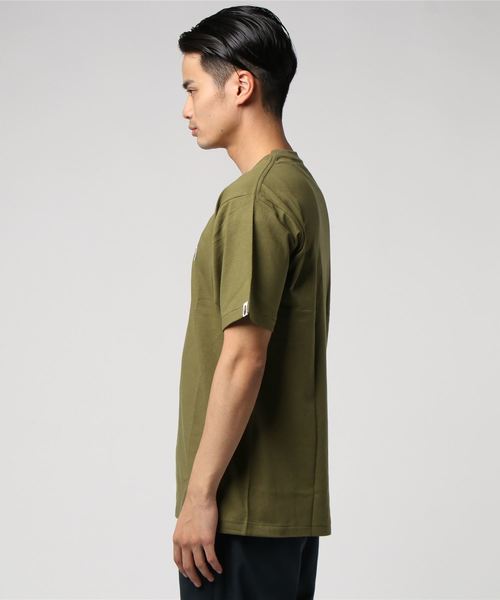 A BATHING APE(アベイシングエイプ)の「APE HEAD ONE POINT TEE M(Tシャツ/カットソー・メンズ・ホワイト/ブラック/パープル/レッド/バーガンディー/オリーブ/オレンジ/イエロー・SMALL/MEDIUM/LARGE/X-LARGE/XX-LARGE/XXX-LARGE)」の9枚目の写真