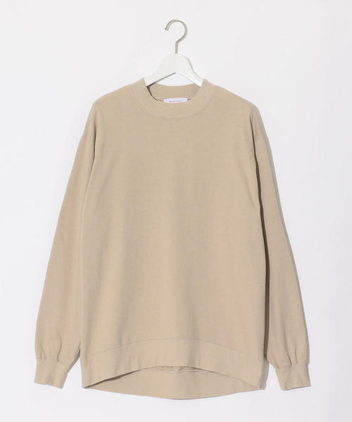 green label relaxing（グリーンレーベルリラクシング）の「『BRACTMENT（ブラクトメント)』 ﾍﾋﾞｰｳｪｲﾄ ﾓｯｸﾈｯｸ LS カットソー ◆（Tシャツ/カットソー・メンズ・ライトブルー/グレー/オレンジ系その他/ベージュ/ネイビー・38/36/40）」の3枚目の写真