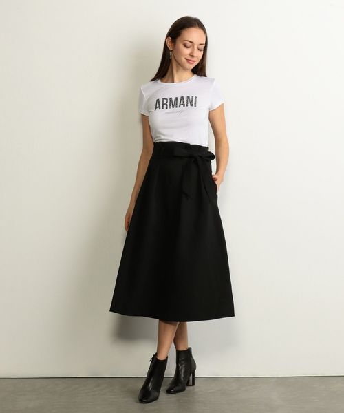 【A|Xアルマーニ エクスチェンジ】グリッターロゴ Tシャツ 【A|Xアルマーニ エクスチェンジ】グリッターロゴ Tシャツ