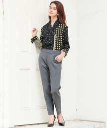 NARACAMICIE | マーベルト風テーパードパンツ(その他パンツ)