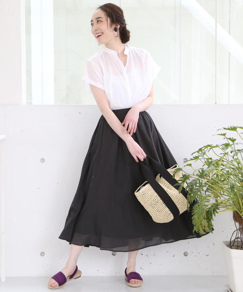 coen（コーエン）の「【『リンネル』6月号掲載】ペーパートートバッグ（カゴバッグ）（トートバッグ・レディース・レッド/ロイヤルブルー/ブラック・FREE）」の7枚目の写真