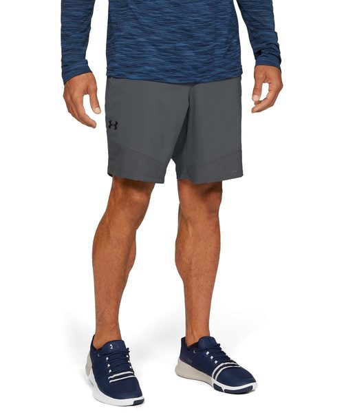 UNDER ARMOUR（アンダーアーマー）の「メンズトレーニングショートパンツ / バニッシュウーブンショーツ（その他パンツ・メンズ・ブラック/ネイビー/ダークグレー/ダークブルー/グリーン系その他/カーキ/ブラック×レッド・XL/MD/LG/SM/3XL/XXL）」の3枚目の写真