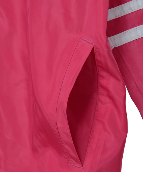 にゃー（ニャー）の「S にゃーウインドブレー（ブルゾン・レディース・ピンク/ネイビー/ブラック・02/03/3）」の8枚目の写真