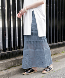 LOWRYS FARM | カギバリマキシスカート　832139(スカート)