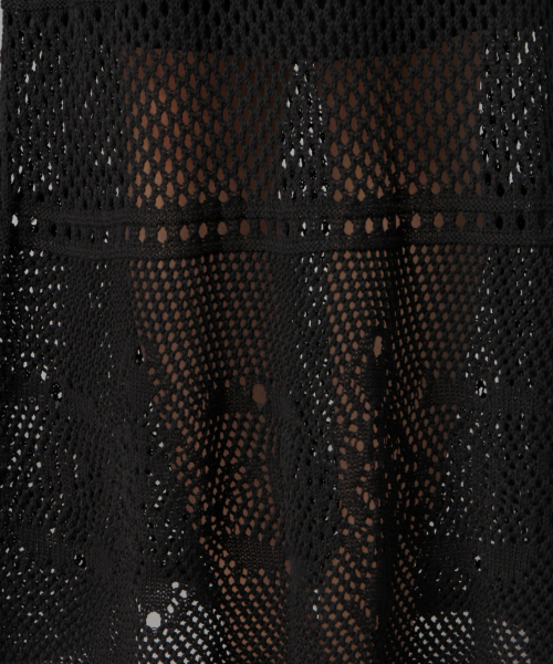 LOWRYS FARM（ローリーズファーム）の「カギバリマキシスカート　832139（スカート・レディース・ブラック/アイボリー/ブルー・FREE）」の8枚目の写真