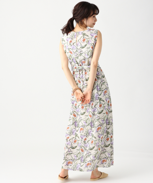 A part by（アパートバイ）の「Pハナガラグルグルワンピース  833585（ワンピース・レディース・ホワイト系その他/ブラック系その他/ベージュ系その他・FREE）」の6枚目の写真