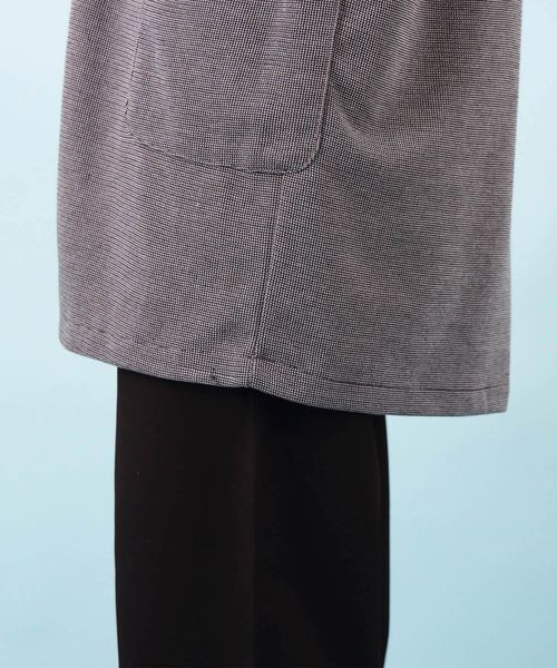 ８(eight)（エイト）の「コーディガン ロング丈 アウター（カーディガン/ボレロ・メンズ・チャコールグレー/ネイビー/ブラウン・MEDIUM/LARGE）」の9枚目の写真