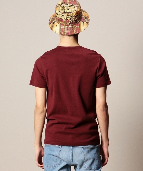 BEAUTY&YOUTH UNITED ARROWS（ビューティーアンドユースユナイテッドアローズ）の「BY フライス Vネック ショートスリーブ カットソー ◆（Tシャツ/カットソー・メンズ・グレー/ダークグレー/ホワイト/ライラック/ライトブルー/ネイビー/ケリー/レッド/ワインレッド/ブラック・SMALL/LARGE/MEDIUM/X-LARGE）」の15枚目の写真