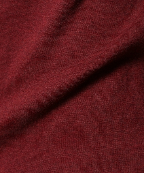 BEAUTY&YOUTH UNITED ARROWS（ビューティーアンドユースユナイテッドアローズ）の「BY フライス Vネック ショートスリーブ カットソー ◆（Tシャツ/カットソー・メンズ・グレー/ダークグレー/ホワイト/ライラック/ライトブルー/ネイビー/ケリー/レッド/ワインレッド/ブラック・SMALL/LARGE/MEDIUM/X-LARGE）」の11枚目の写真