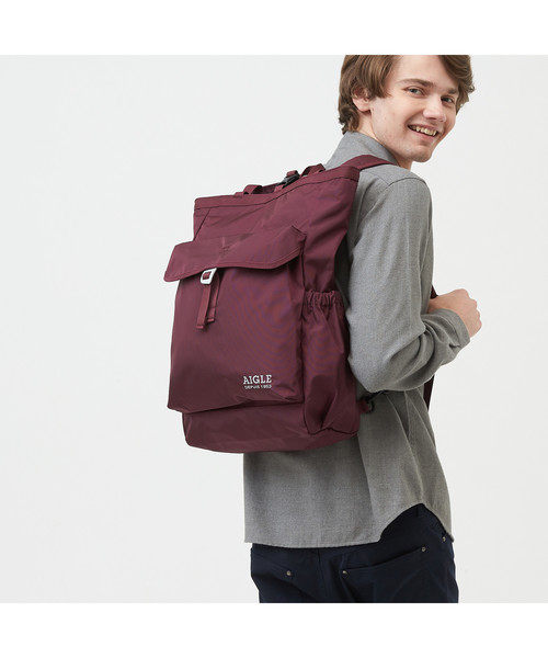 AIGLE�i�G�[�O���j�́uNYLON 2WAY TOTE�i�o�b�N�p�b�N/�����b�N�j�v�b���C��