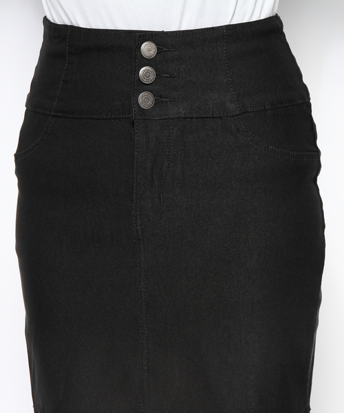 AGOSTO（アゴスト）の「ハイウエストタイトSK（スカート・レディース・ホワイト系/ブラック系/ブルー系・MEDIUM/SMALL）」の8枚目の写真