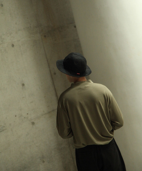 NILWAY（ニルウェイ）の「ヒートポンチハイネックカットソー（Tシャツ/カットソー・メンズ・カーキ/ベージュ/ホワイト/グレー/ブラック/ネイビー/ブラウン・X-LARGE/LARGE/MEDIUM）」の11枚目の写真