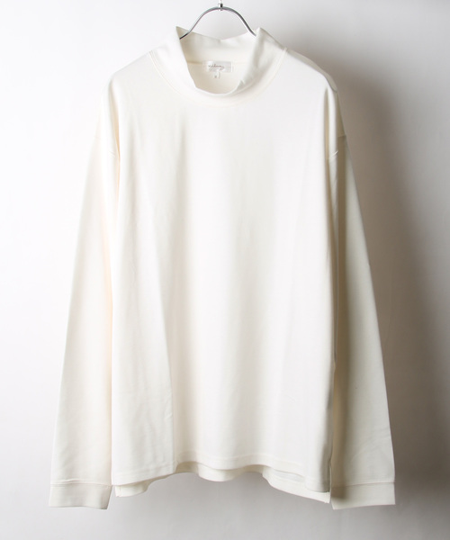 NILWAY（ニルウェイ）の「ヒートポンチハイネックカットソー（Tシャツ/カットソー・メンズ・カーキ/ベージュ/ホワイト/グレー/ブラック/ネイビー/ブラウン・X-LARGE/LARGE/MEDIUM）」の16枚目の写真