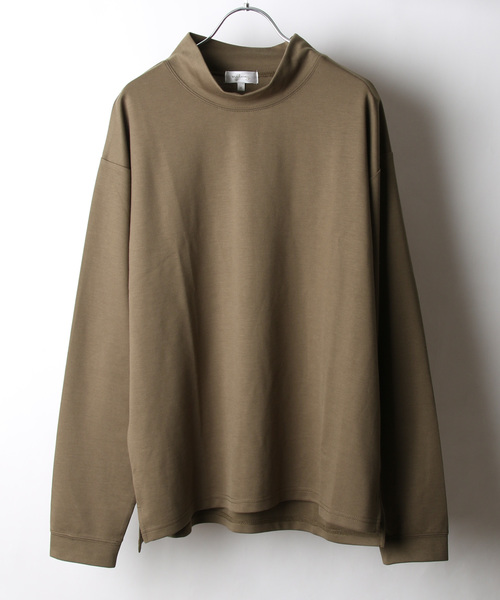 NILWAY（ニルウェイ）の「ヒートポンチハイネックカットソー（Tシャツ/カットソー・メンズ・カーキ/ベージュ/ホワイト/グレー/ブラック/ネイビー/ブラウン・X-LARGE/LARGE/MEDIUM）」の20枚目の写真