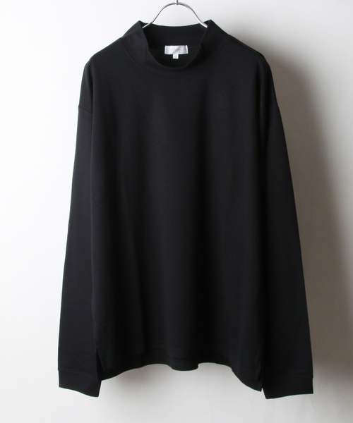 NILWAY（ニルウェイ）の「ヒートポンチハイネックカットソー（Tシャツ/カットソー・メンズ・カーキ/ベージュ/ホワイト/グレー/ブラック/ネイビー/ブラウン・X-LARGE/LARGE/MEDIUM）」の13枚目の写真