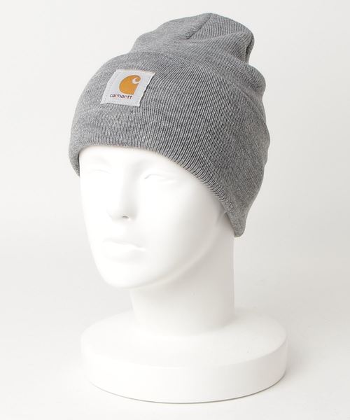Carhartt（カーハート）の「【Carhartt / カーハート】 ACRYLIC WATCH HAT ニットキャップ（ニットキャップ/ビーニー・メンズ・ブラック/ライム/ライトブラウン/杢グレー/オレンジ系その他2・FREE）」の3枚目の写真