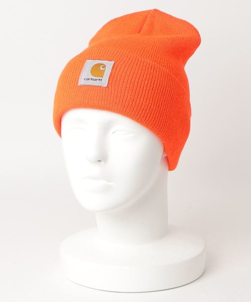 Carhartt（カーハート）の「【Carhartt / カーハート】 ACRYLIC WATCH HAT ニットキャップ（ニットキャップ/ビーニー・メンズ・ブラック/ライム/ライトブラウン/杢グレー/オレンジ系その他2・FREE）」の5枚目の写真