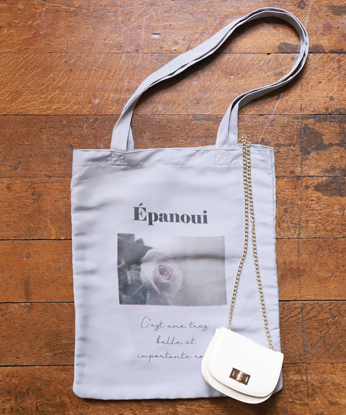 one after another NICE CLAUP（ワンアフターアナザーナイスクラップ）の「ショルダーバッグ付きトートバッグ（トートバッグ・レディース・アイボリー/ブラウン/モカ/ゴールド・FREE）」の2枚目の写真