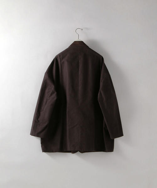 steven alan アセテート チェスターコート 薄手 ジャケット M steven alan - steven alan アセテート チェスターコート 薄手
