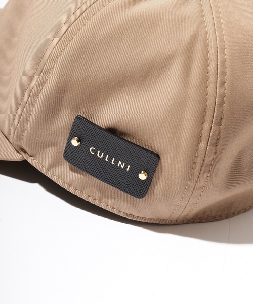 CULLNI（クルニ）の「CP-002　レザーパッチBBキャップ（キャップ・メンズ・ブラック/タン/ネイビー/キナリ/ベージュ/ブルー・ONESIZE）」の12枚目の写真