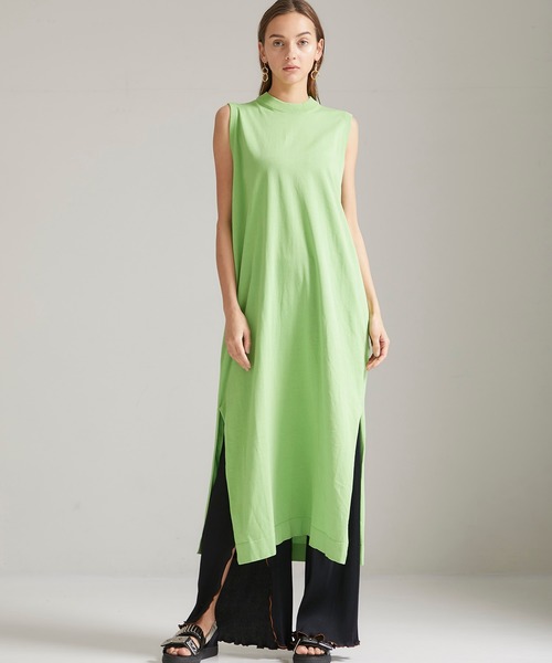 TOGA PULLAケーブルニットワンピース TOGA ワンピース 「TOGA PULLA」Mesh knit dress/メッシュニット