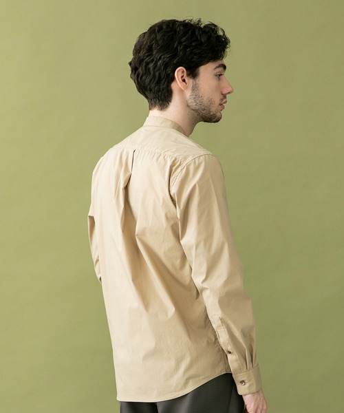 UNITED TOKYO（ユナイテッドトウキョウ）の「Quick DRYバンドカラーシャツ（シャツ/ブラウス・メンズ・ライトグレー/ブラック/ベージュ/ネイビー/オフホワイト/カーキ・1/2/3）」の21枚目の写真