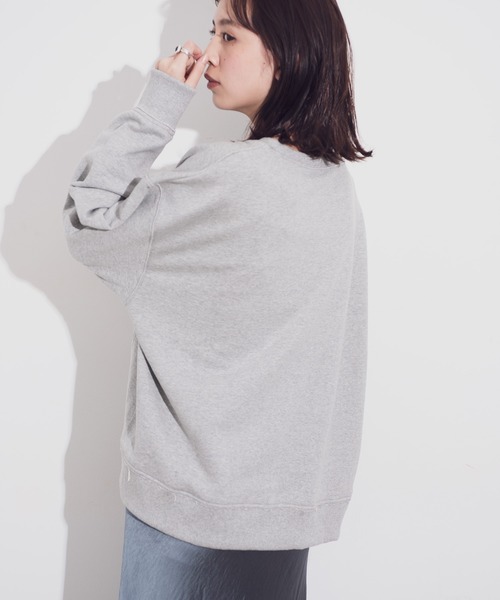 Aunt Marie's（アントマリーズ）の「AUNT MARIE'S カットオフスウェット（スウェット・レディース・ホワイト/ベージュ/グレー・FREE）」の12枚目の写真