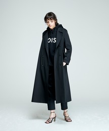 NOISE MAKER | Zipper slit long trenchcoat(トレンチコート)