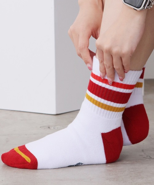 ZENITH/ゼニス NEW LINE CREW SOCKS ラインソックス/靴下