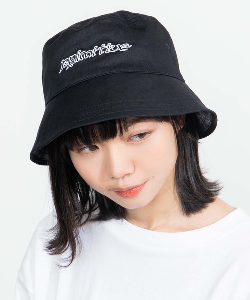 WEGO(ウィゴー)の「WEGO/リバーシブルタイダイバケットハット(ハット・レディース・ブラック/ブラウン・FREE)」の2枚目の写真