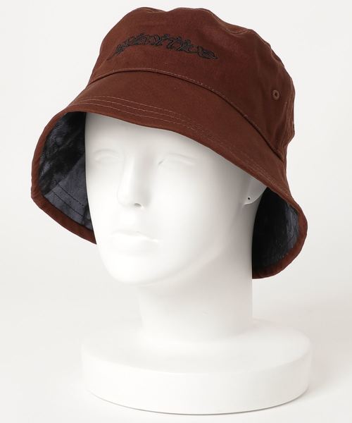 WEGO(ウィゴー)の「WEGO/リバーシブルタイダイバケットハット(ハット・レディース・ブラック/ブラウン・FREE)」の8枚目の写真