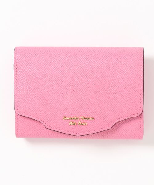 ウェーブフラップ折財布