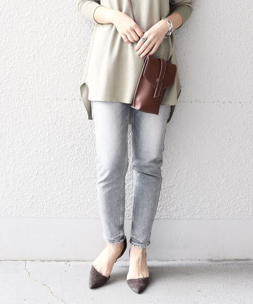 upperhights（アッパーハイツ）の「upper hights:THE STELLA（デニムパンツ・レディース・ダークグレー/ベージュ系その他・MEDIUM/X-SMALL/SMALL）」の2枚目の写真