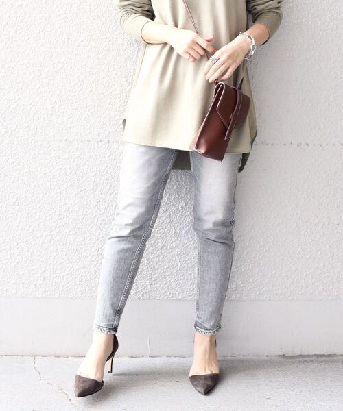 upperhights（アッパーハイツ）の「upper hights:THE STELLA（デニムパンツ・レディース・ダークグレー/ベージュ系その他・MEDIUM/X-SMALL/SMALL）」の15枚目の写真