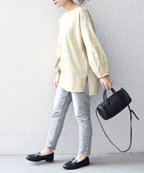 upperhights（アッパーハイツ）の「upper hights:THE STELLA（デニムパンツ・レディース・ダークグレー/ベージュ系その他・MEDIUM/X-SMALL/SMALL）」の18枚目の写真