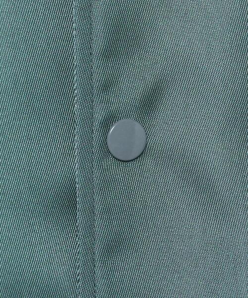 H　BEAUTY&YOUTH UNITED ARROWS（エイチビューティーアンドユースユナイテッドアローズ）の「＜H＞SOUVENIR STADIUM BLOUSON/ブルゾン（スタジャン・メンズ・グレー/ダークグリーン・SMALL/LARGE/MEDIUM）」の8枚目の写真