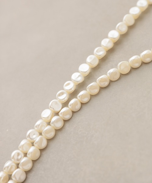 natural couture（ナチュラルクチュール）の「パールショルダーヒモ（その他・レディース・その他・94cm）」の8枚目の写真