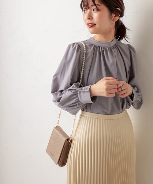 natural couture（ナチュラルクチュール）の「パールショルダーヒモ（その他・レディース・その他・94cm）」の2枚目の写真