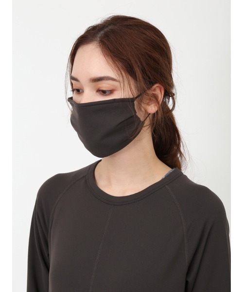 emmi(エミ)の「【emmi atelier】supplex マスク(その他小物・レディース・ピンクベージュ/ライム/ブラック・FREE)」の7枚目の写真