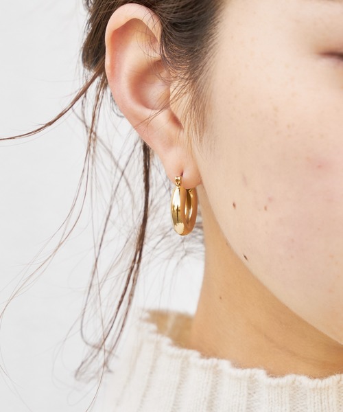 Chico（チコ）の「パールフープ2WAYピアス（ピアス（両耳用）・レディース・シルバー/ゴールド・FREE）」の11枚目の写真