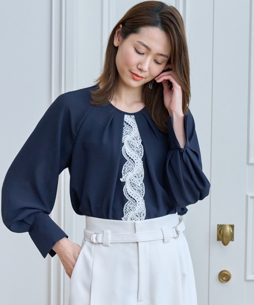 ANAYI（アナイ）の「【2021 Pre Spring】ジョーゼットレースタック