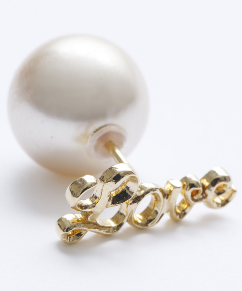 Another Edition（アナザーエディション）の「◆LOVE BY e.m.◆モチーフプラパールピアス/LOVE BY e.m. MTF PL P◆（ピアス（片耳用）・レディース・その他1/その他2/その他3・ﾌﾘ-）」の5枚目の写真