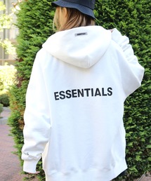 FOG ESSENTIALS（エフオージーエッセンシャルズ）の「ESSENTIALS/エッセンシャルズ　FOG BACK FULL-ZIP HOODIE バックロゴ ジップパーカー（パーカー・メンズ）」