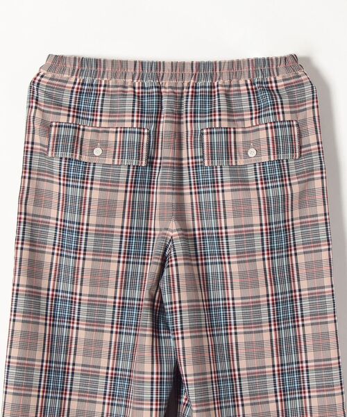 SHIPS any（シップス エニィ）の「SHIPS any: タック チェック イージー ベイカーパンツ◇（その他パンツ・レディース・ベージュ/グリーン・36/38）」の6枚目の写真